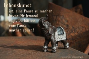 Lebenskunst - Elefant